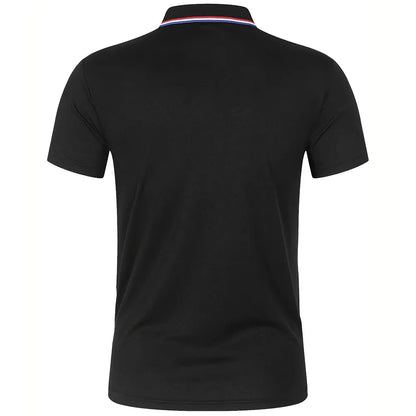 Camisa polo cor sólida