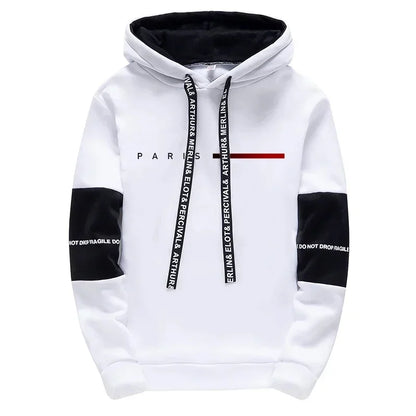 Conjunto Masculino de Moletom com Capuz e Calças Jogger — Casual