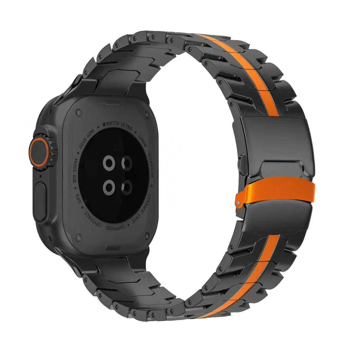Pulseira de Aço Inoxidável para Apple Watch — 42 a 49 mm