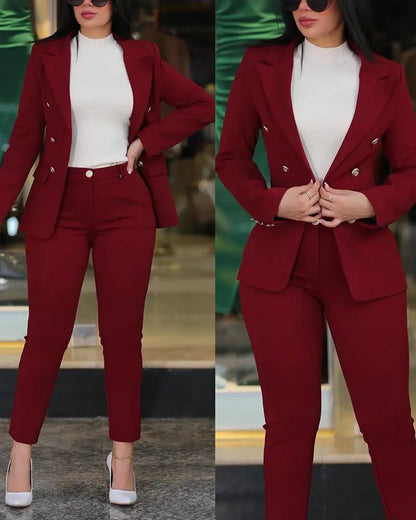 Fato Feminino Nowsaa com Blazer e Calças