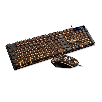 Conjunto de teclado e mouse KM320