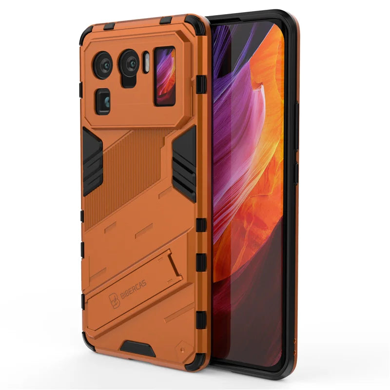 Capa Antichoque com Suporte para Xiaomi Mi 11 Ultra e Outros Modelos