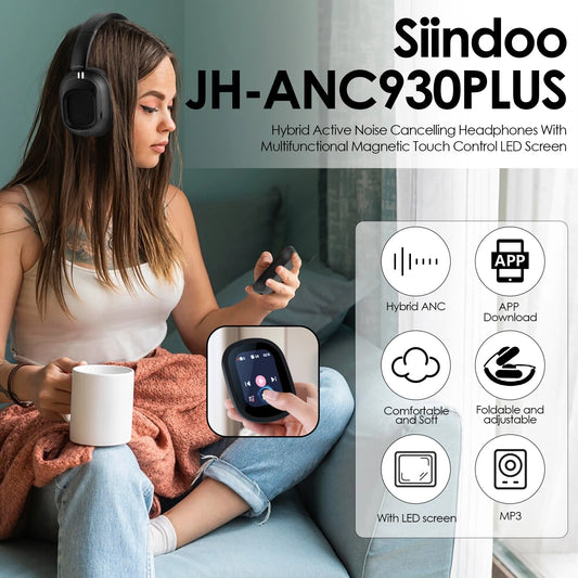 Fone de ouvido sem fio híbrido