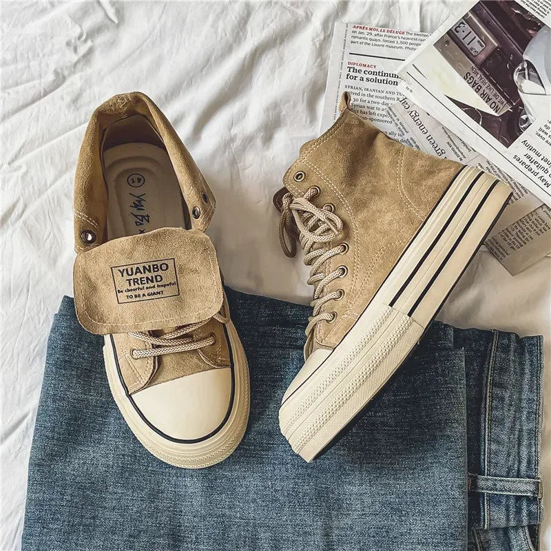 Tênis plataforma casual