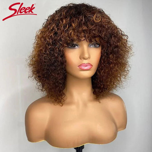 Peruca Curta Pixie Bob de Cabelo Humano Peruano — Onda Jerry