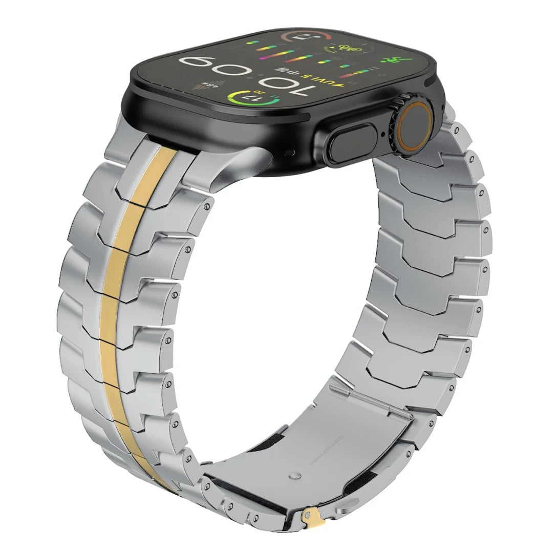 Pulseira de Aço Inoxidável para Apple Watch — 42 a 49 mm