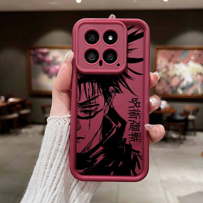 Capa Jujutsu Kaisen Anime para Xiaomi, POCO e Redmi – Design Exclusivo e Proteção