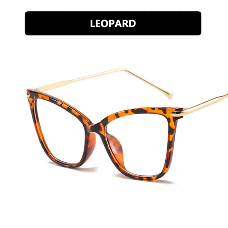 Óculos Olho de gato oversize de miopia