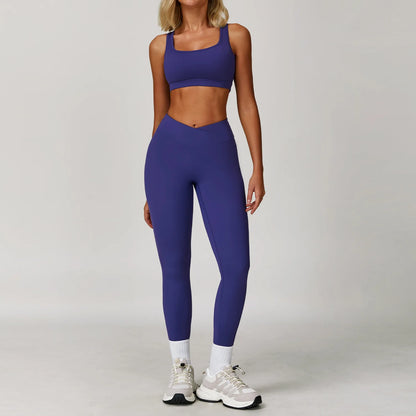 Conjunto de roupas esportivas