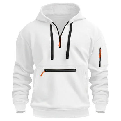 Moletom esportivo casual com capuz