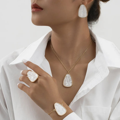 Conjunto ovais geométricas