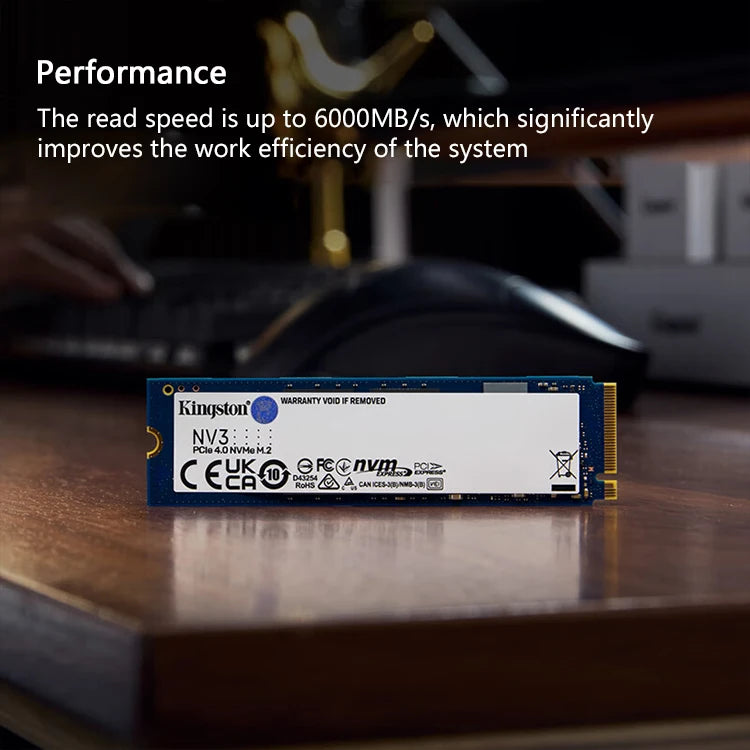 SSD Kingston NV3 NVMe PCIe 4.0 — 500 GB a 2 TB