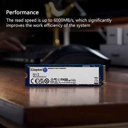 SSD Kingston NV3 NVMe PCIe 4.0 — 500 GB a 2 TB