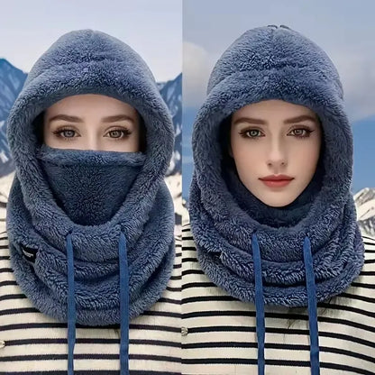 Balaclava feminina de inverno