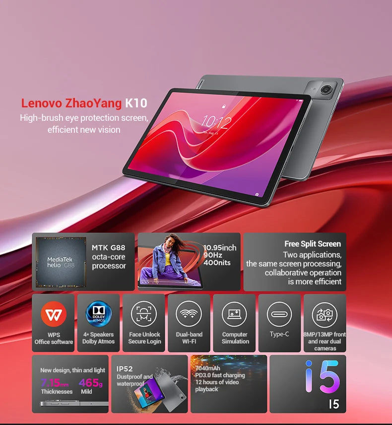 Lenovo tab k10