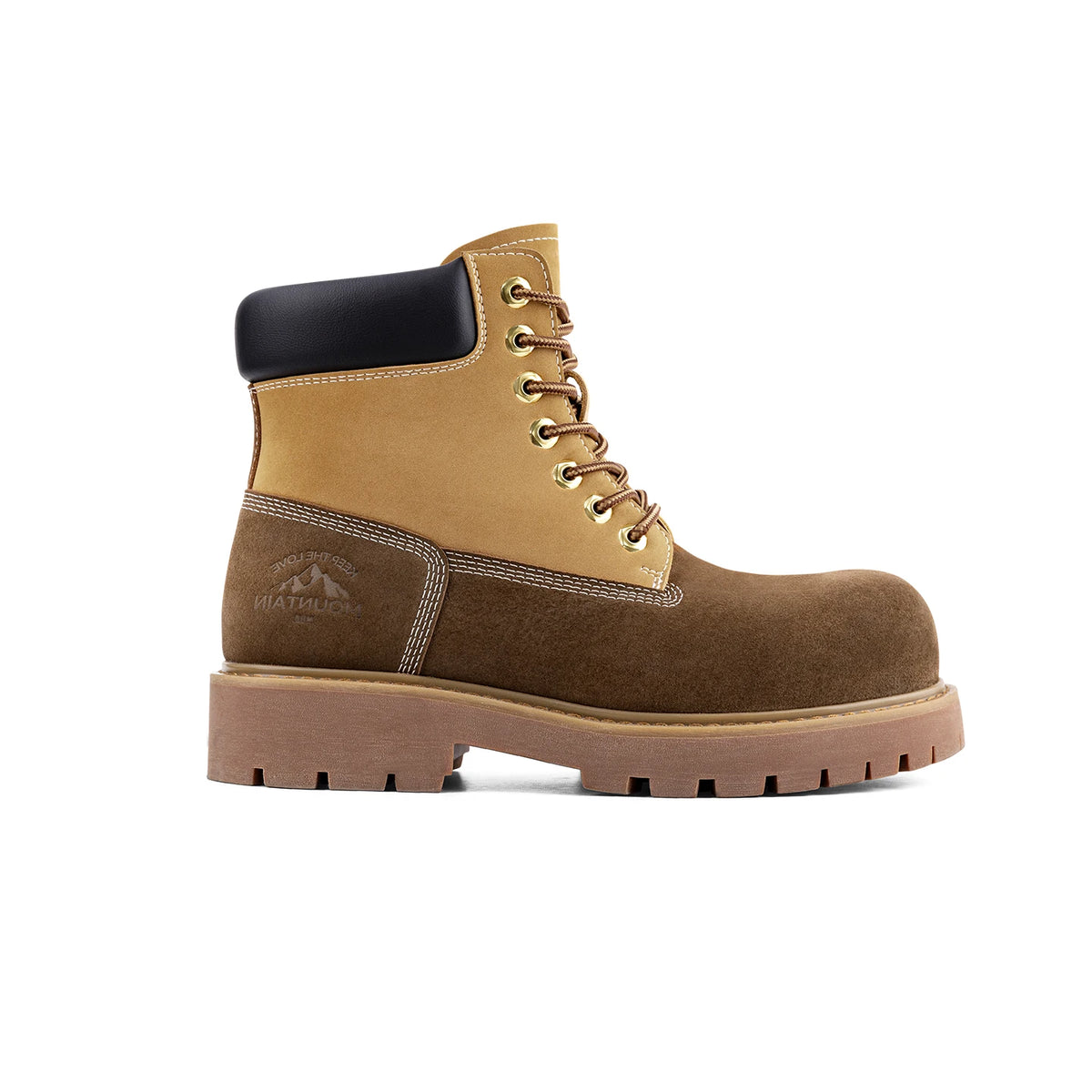 Botas Masculinas Mr.A de Couro, Impermeáveis e Quentes para Inverno