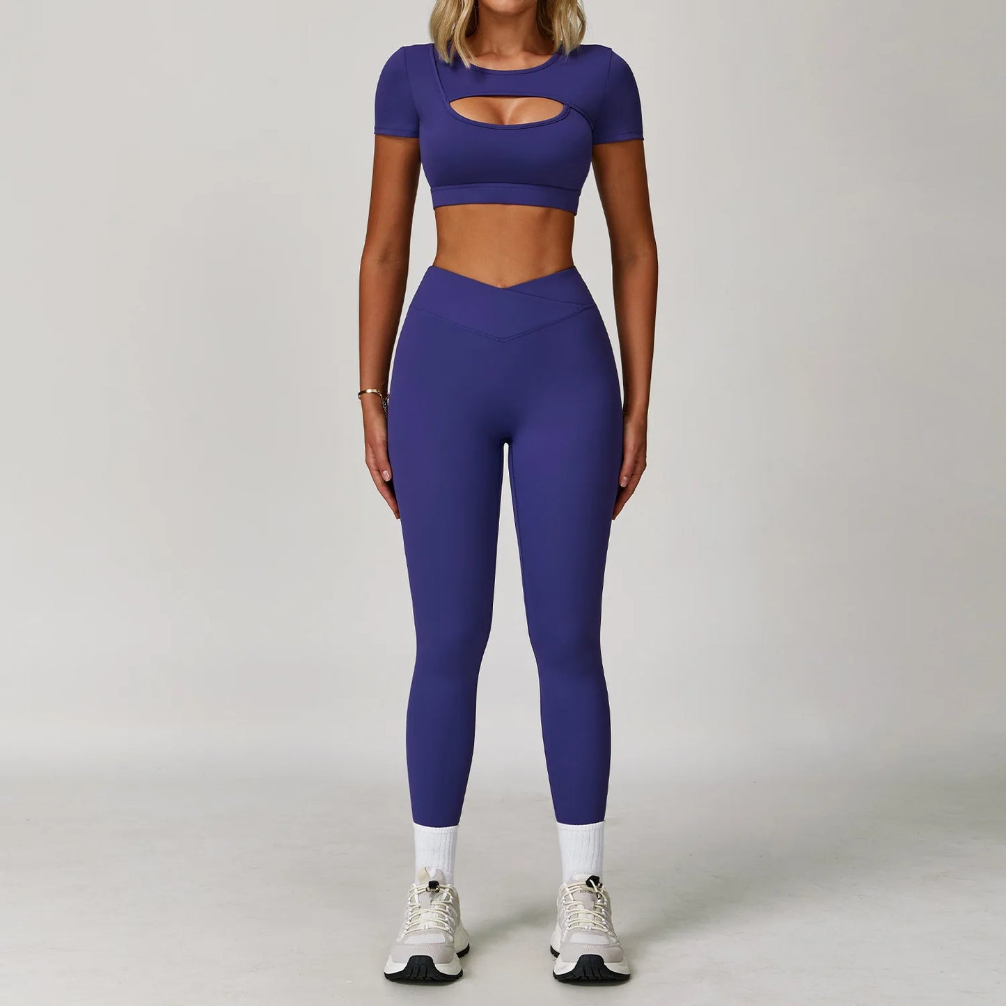 Conjunto de roupas esportivas