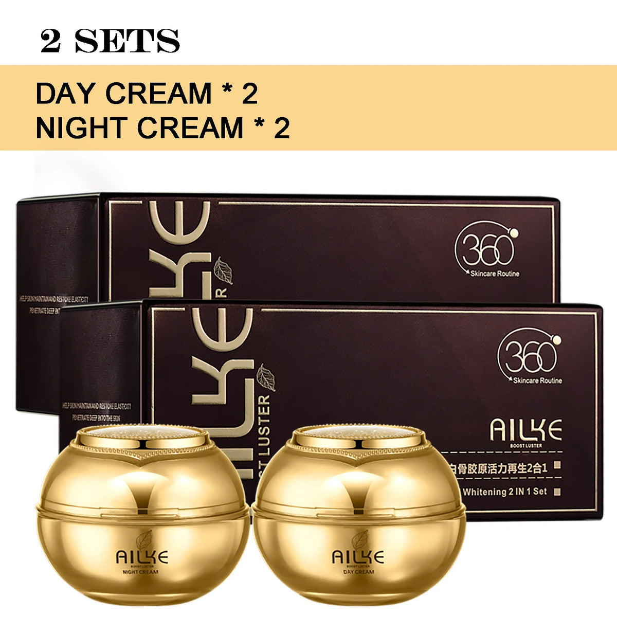 Sérum Facial AILKE com Colagénio