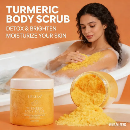 Esfoliante de Açafrão para Rosto e Corpo