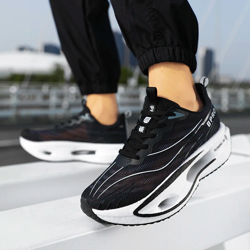 Tênis Esportivo Masculino com Placa de Carbono – Corrida e Treino