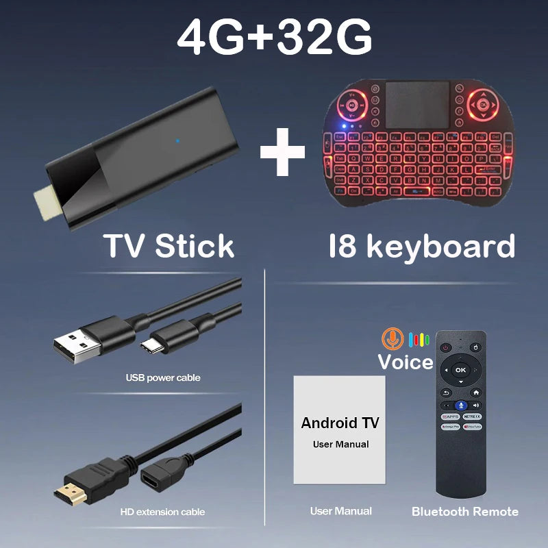 Q12 Mini TV Stick Android 14
