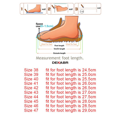 Botas de cano curto Dekabr clássicas de outono/inverno em couro genuíno