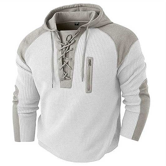 Moletom masculino casual com capuz