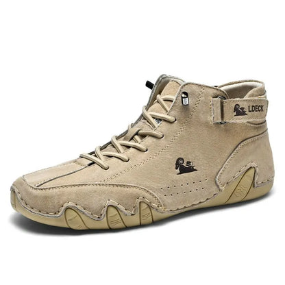 Botas Masculinas Casuais para Motocicleta – Calçado de Inverno Impermeável