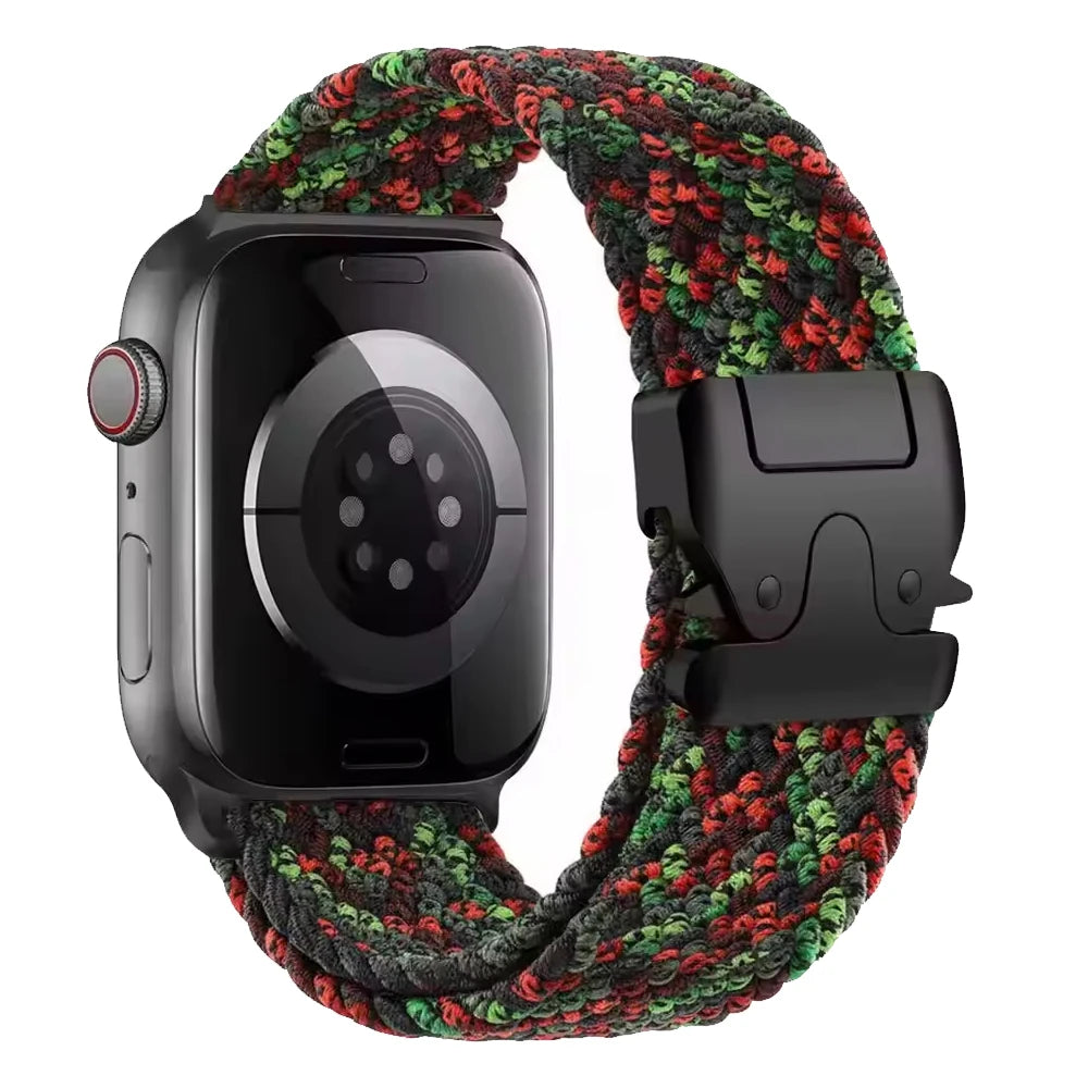 Pulseira de Nylon Trançado para Apple Watch