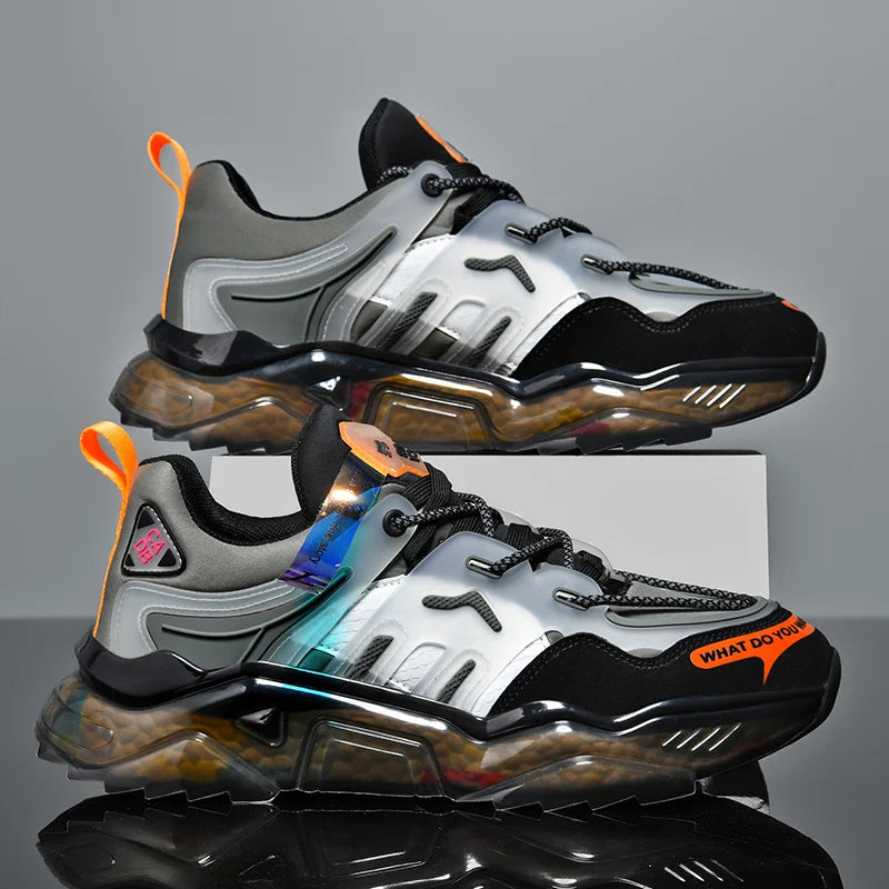 Tênis de corrida leve malha casuais