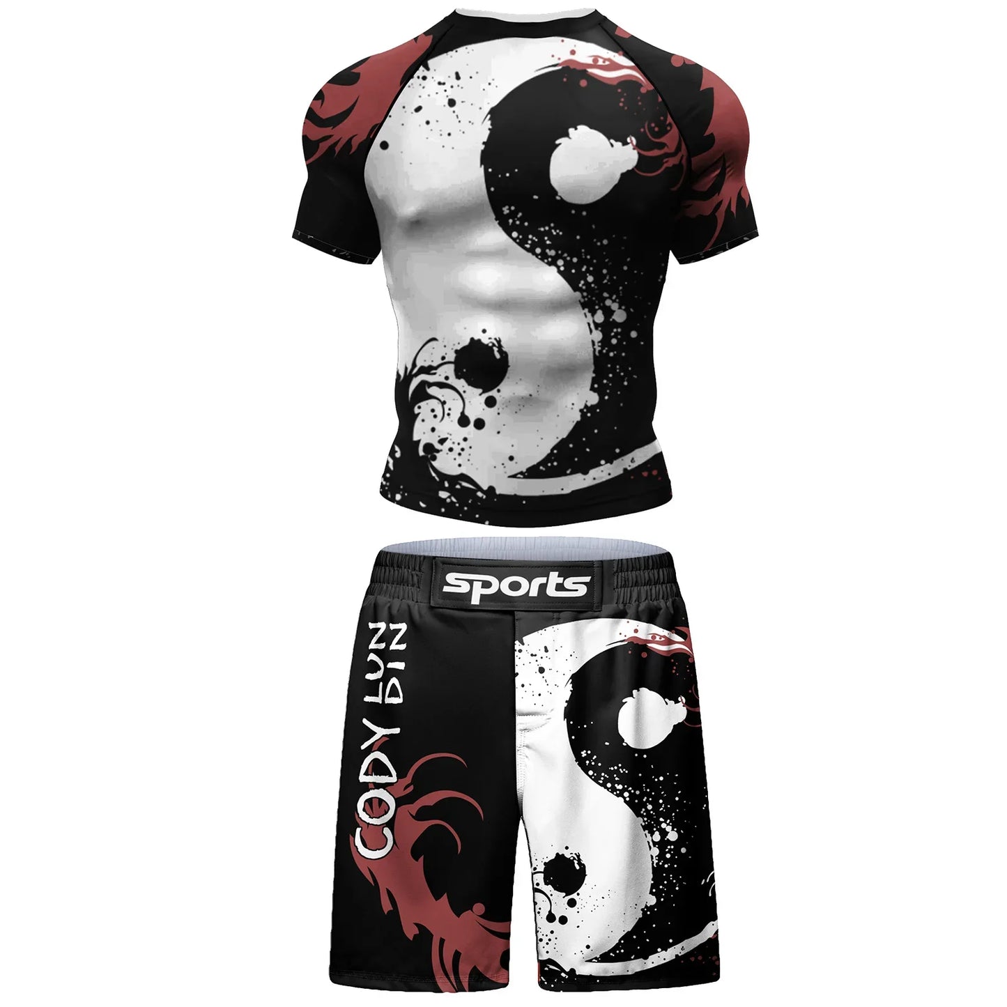 Conjunto esportivo jiu jitsu