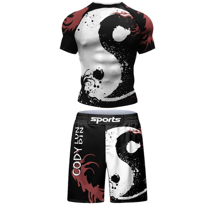 Conjunto esportivo jiu jitsu
