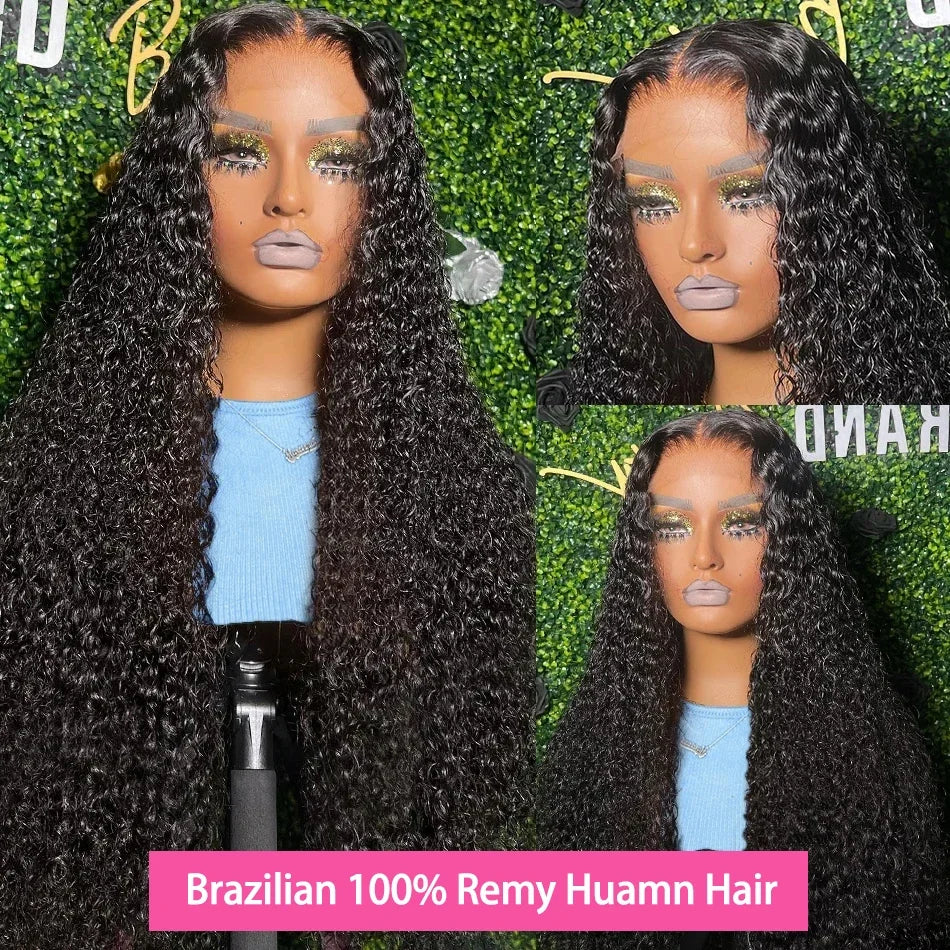 Peruca de ondas profundas