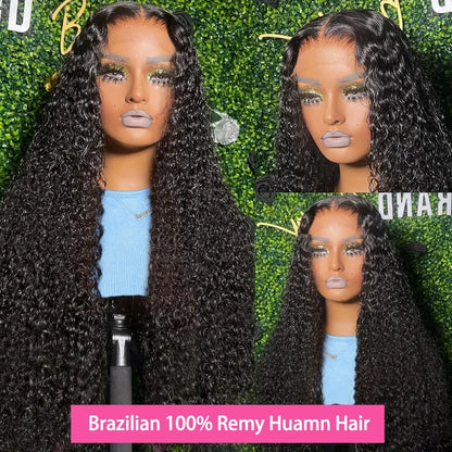 Peruca de ondas profundas