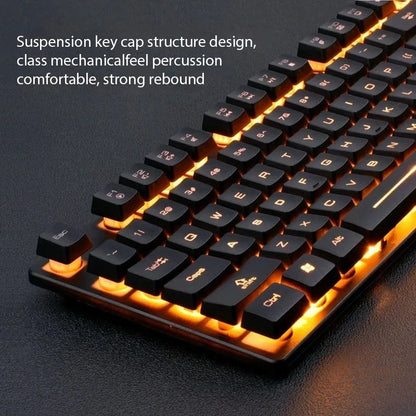 Conjunto de teclado e mouse KM320