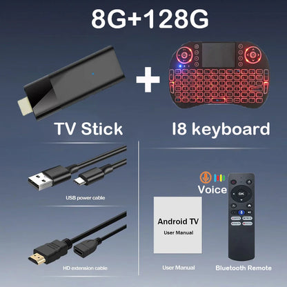 Q12 Mini TV Stick Android 14