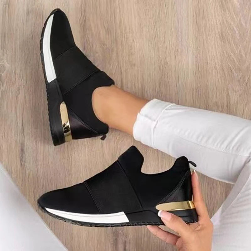 Tênis Feminino Casual de Malha – Leve, Confortável e Respirável