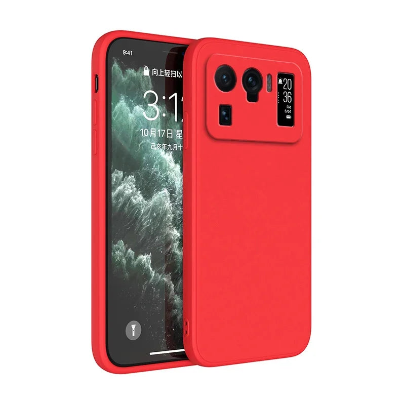 Capa de Silicone para Xiaomi Mi 11 e Modelos Compatíveis
