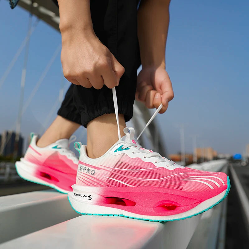 Tênis Esportivo Masculino com Placa de Carbono – Corrida e Treino