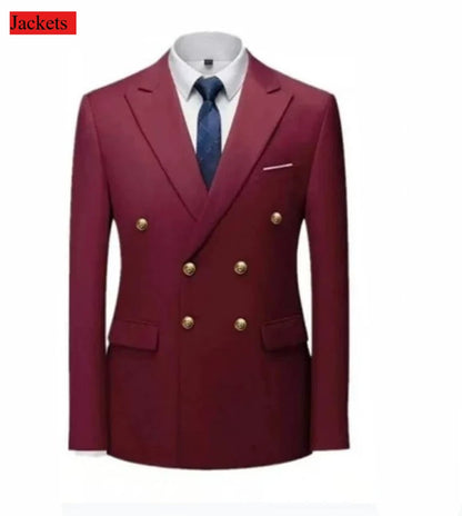 Terno botão duplo slim fit