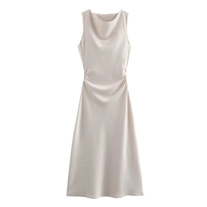 Vestidos longos cetim