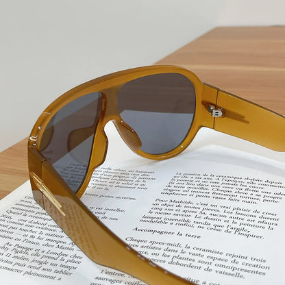 Óculos de Sol Oversized Unissex — Modelo Esportivo UV400