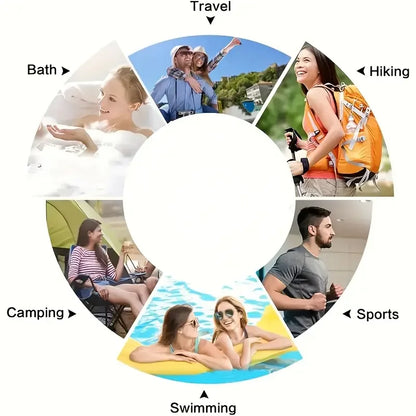 Toalha de microfibra para desporto