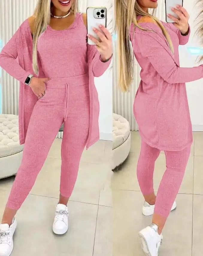 Fato monocromático moda verão