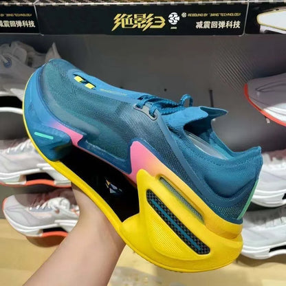 Tênis de corrida respirável luz esportes