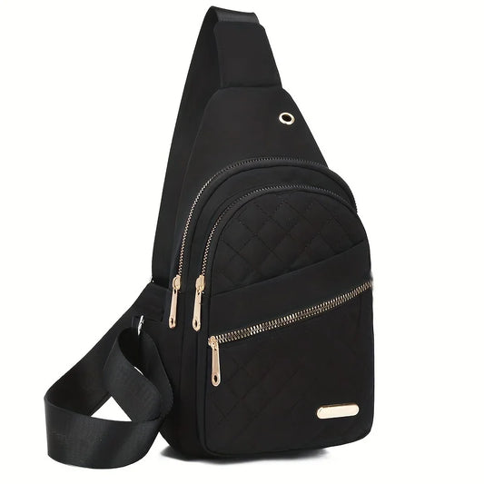 Bolsa tiracolo acolchoada