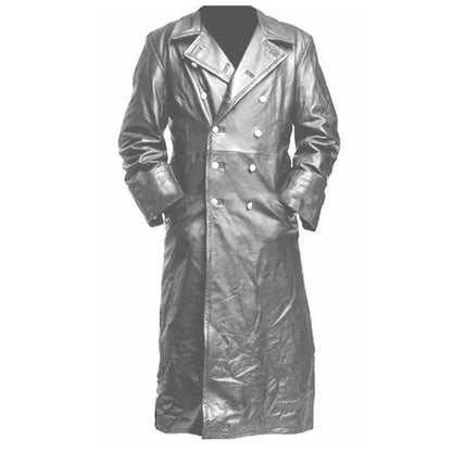 Jaqueta masculina vintage retrô de couro estilo britânico