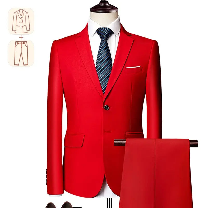 Conjunto de terno formal masculino