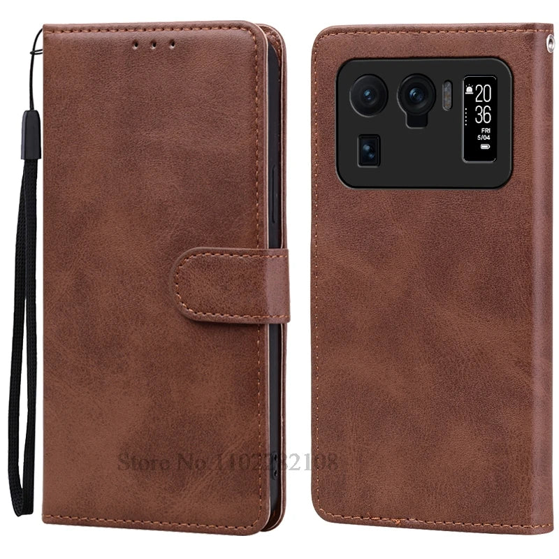 Capa Carteira em PU para Xiaomi Mi 11 Ultra