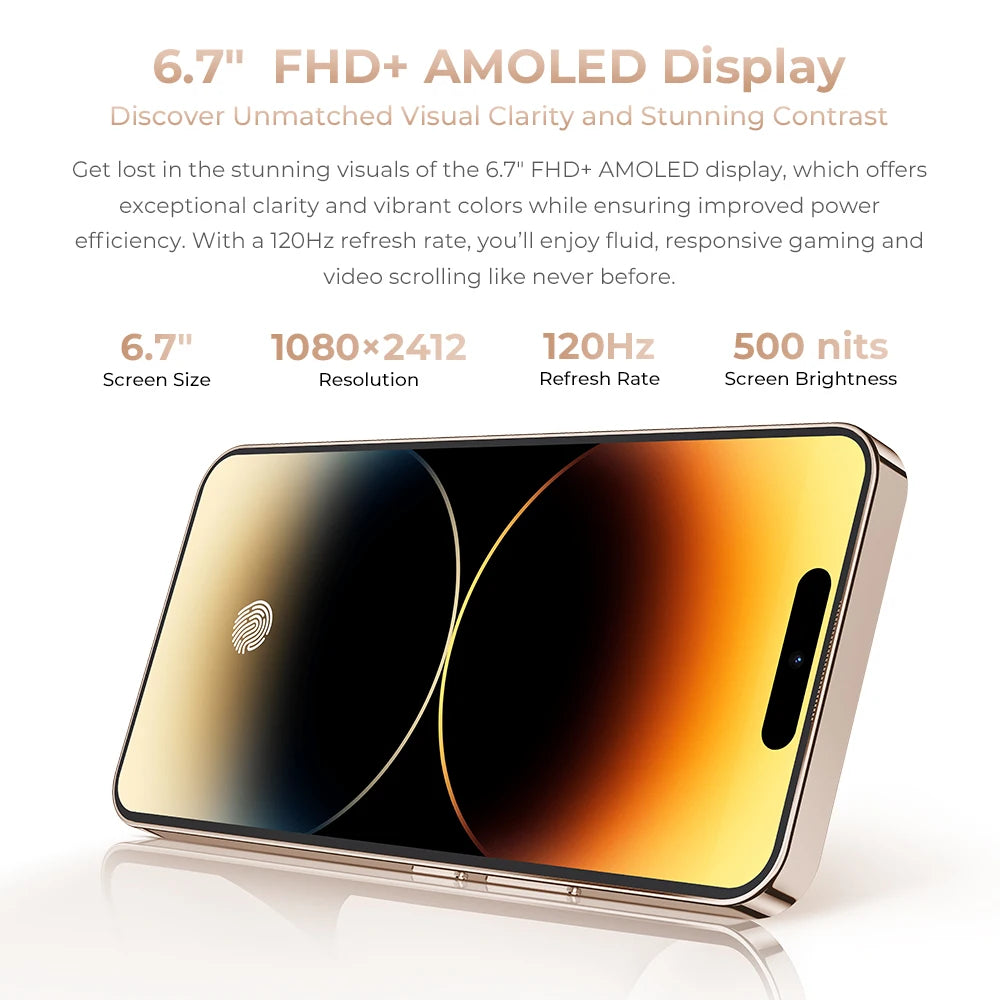 Smartphone OUKITEL P1 Pro 6,7″